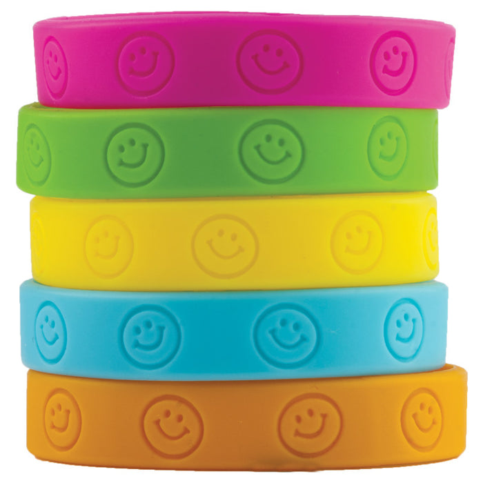 Teacher Created Resources TCR6550 Happy Faces Wristbands, Pack of 10