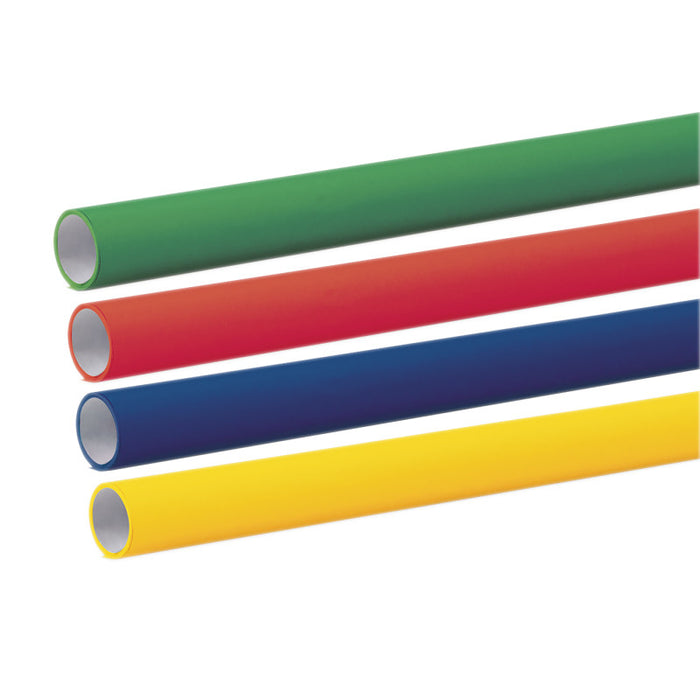 Fadeless PAC57532 Bulletin Board Art Paper, Primary Assortment, 48" x 12', 4 Rolls
