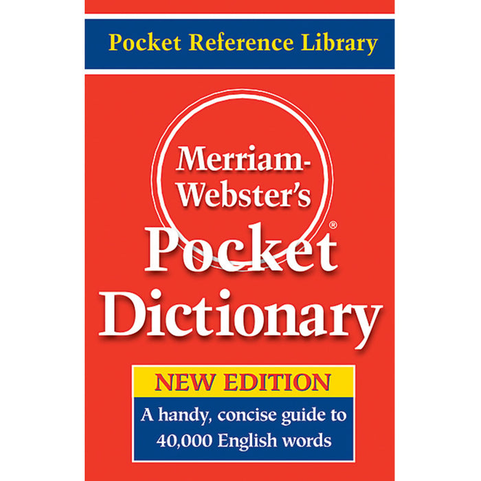 Merriam-Webster MW-5308 Pocket Dictionary