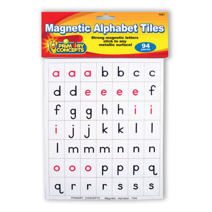 Primary Concepts PC-1421 Magnetic Alphabet Tiles