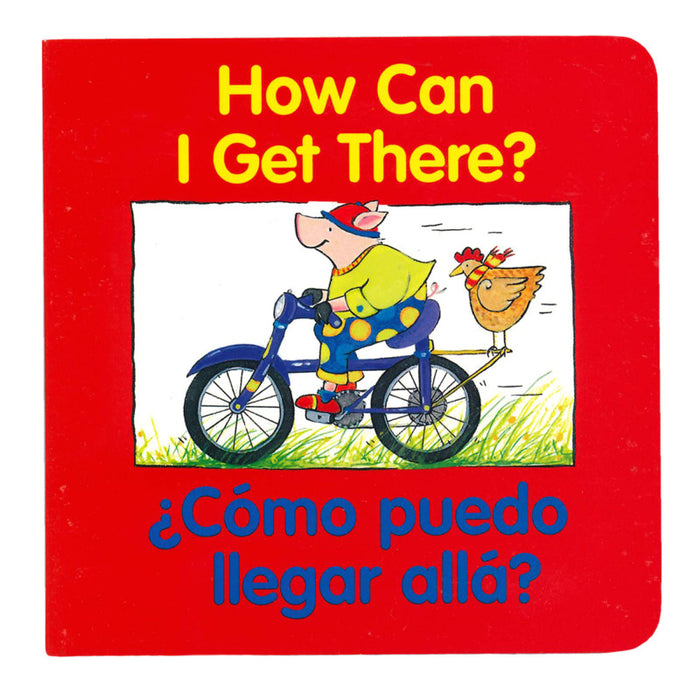 HarperCollins HC-9780618169344 How Can I Get There?, &iquest;cómo Puedo Llegar Allá? Bilingual Board Book