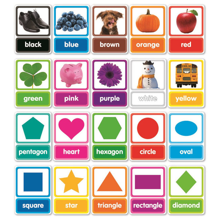 Scholastic Teaching Solutions SC-834485 Colors & Shapes Bulletin Board Set