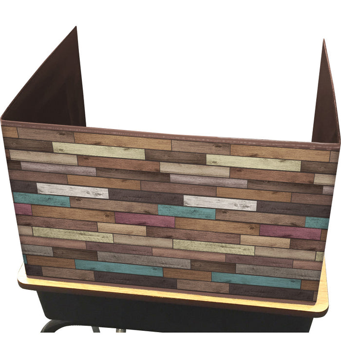 Teacher Created Resources TCR20346 Reclaimed Wood Design Privacy Screen