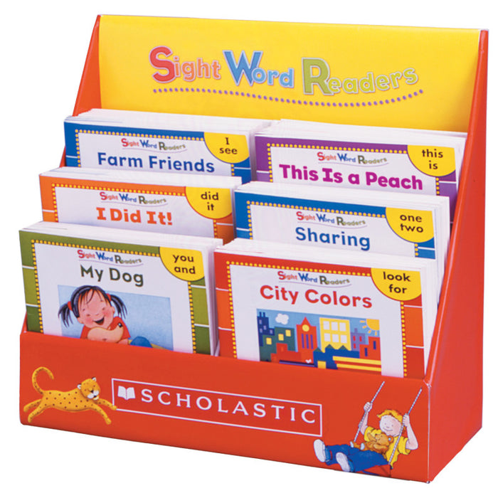 Scholastic Teaching Solutions SC-0545067669 Sight Word Readers Box Set, 5 Copies of 25 Stories, Grade PK-1