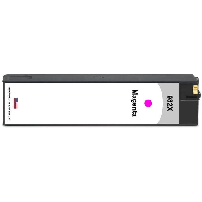U.S. Remanufactured for HP 982X Magenta T0B28A Ink Cartridge