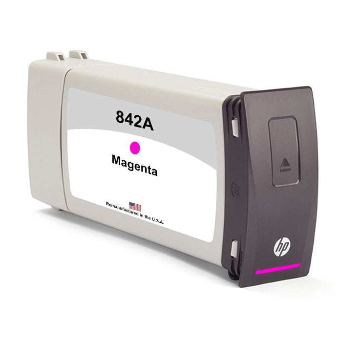 U.S. Remanufactured for HP 842A Magenta C1Q47A Ink Cartridge