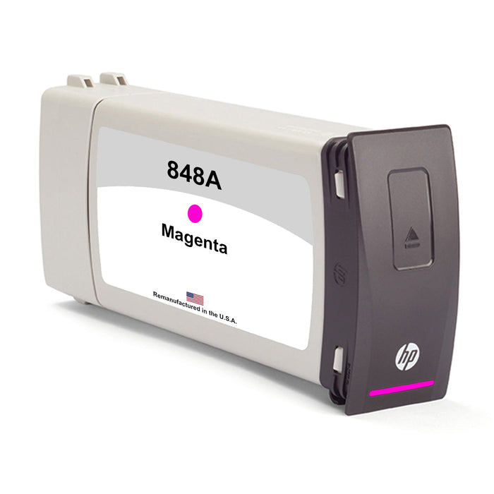 U.S. Remanufactured for HP 848A Magenta F9J84A Ink Cartridge