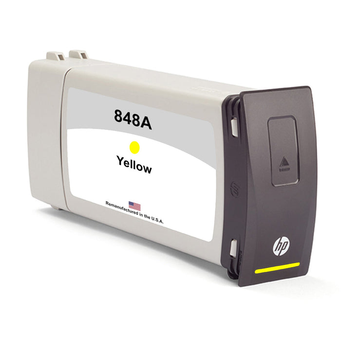 U.S. Remanufactured for HP 848A Yellow F9J85A Ink Cartridge