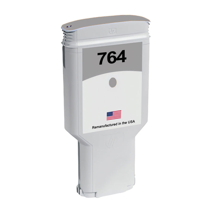 U.S. Remanufactured for HP 764 300ml (C1Q18A) Gray Ink Cartridge