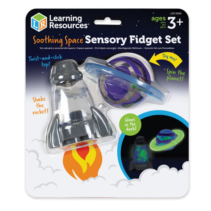 Learning Resources LER5580 Soothing Space Sensory Fidget Set