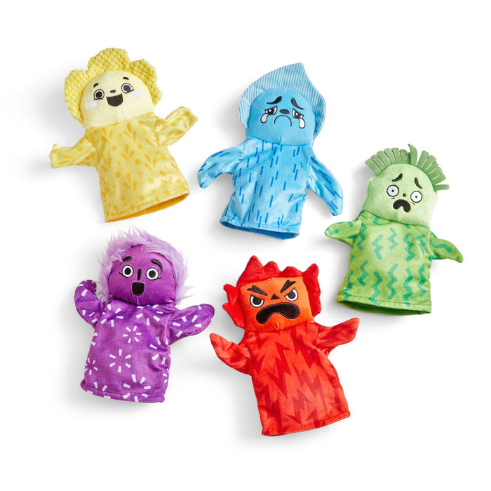 Hand2Mind HTM95417 Feelings Family Puppets