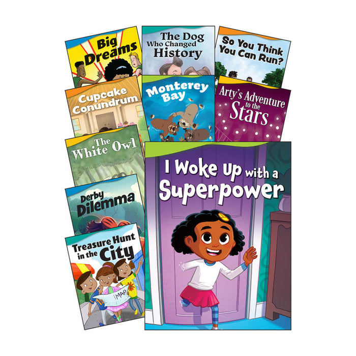 Teacher Created Materials SEP134776 Literary Text Grade 3 Readers Set 2 10-Book Set