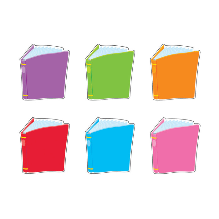 TREND T-10821 Bright Books Mini Accents Variety Pack, 36 ct