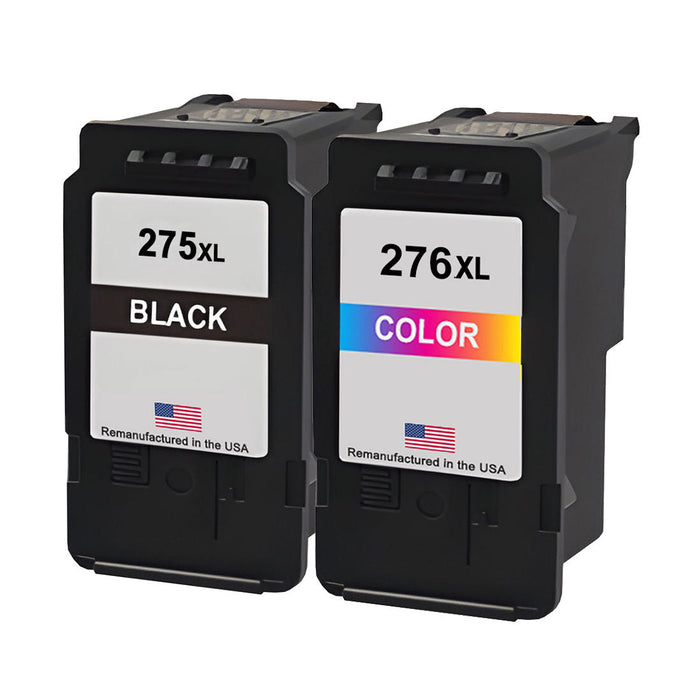 U.S. Remanufactured for PG-275XL Black / CL-276XL Color Combo Pack