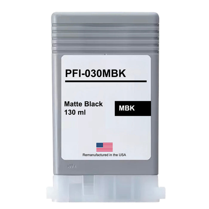 U.S. Remanufactured for Canon PFI-030 130mL Matte Black
