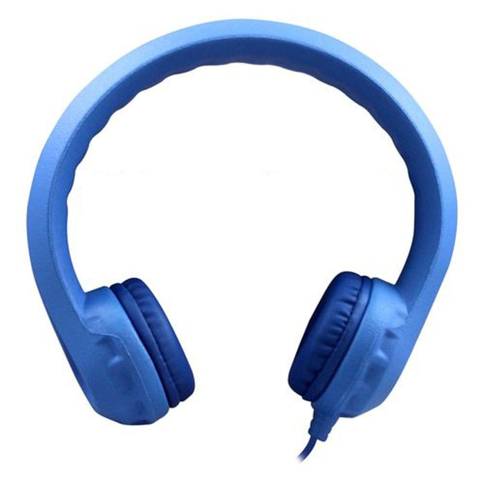 HamiltonBuhl HECKIDSBLU Flex-Phones, Foam Headphones, Blue