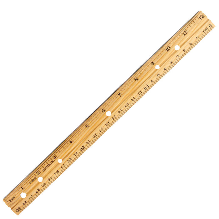 Charles Leonard CHL77120 Economy Wood Ruler