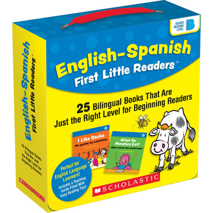 Scholastic Teaching Solutions SC-866208 English-Spanish First Little Readers: Guided Reading Level B (Parent Pack)