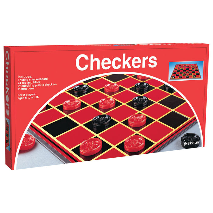 Pressman PRE111212 Checkers Game