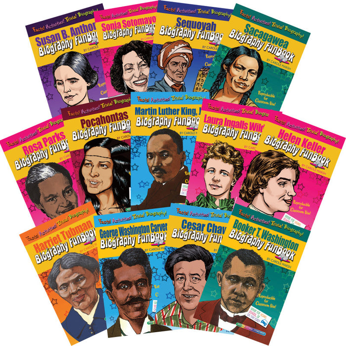 Gallopade GALFBSETWMK Women and Minorities Set - Set of 13 Books