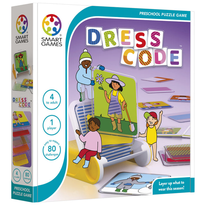 SmartGames SG-080US Dress Code&trade; Puzzle Game