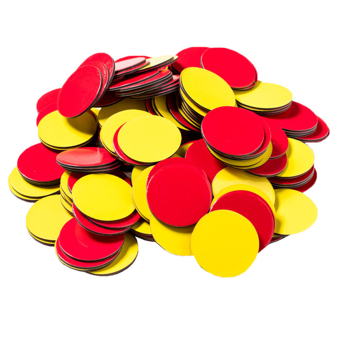 Dowling Magnets DO-732190 Magnetic Two-Color Counters, Set of 200