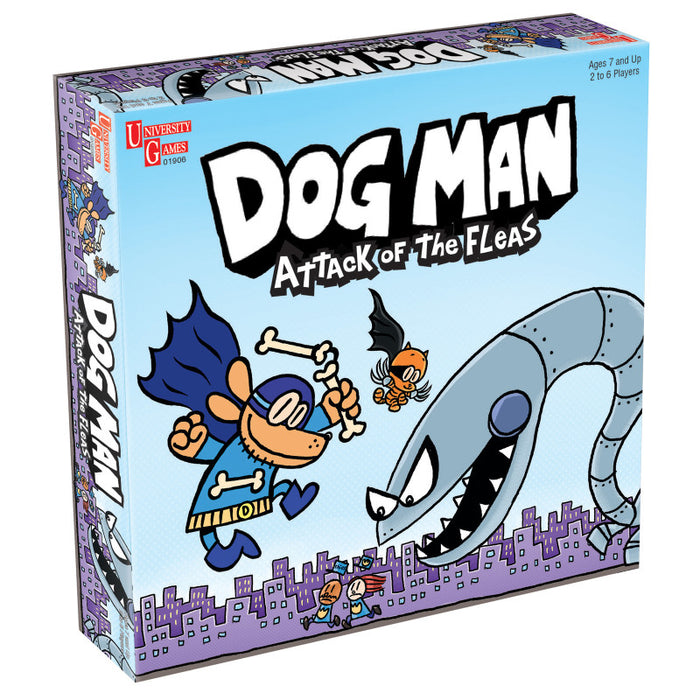 University Games UG-07010 Dog Man: Attack of the Fleas Game