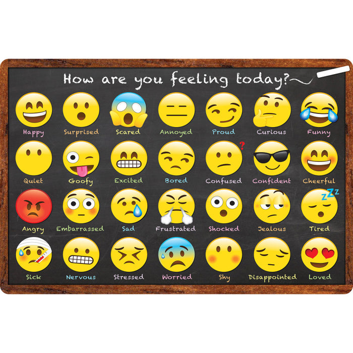 Smart Poly ASH12507 Computer Mouse Pad, 8" x 10", How are You Feeling