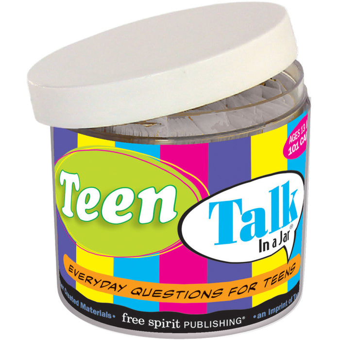 Free Spirit Publishing SEP141021 Teen Talk In a Jar