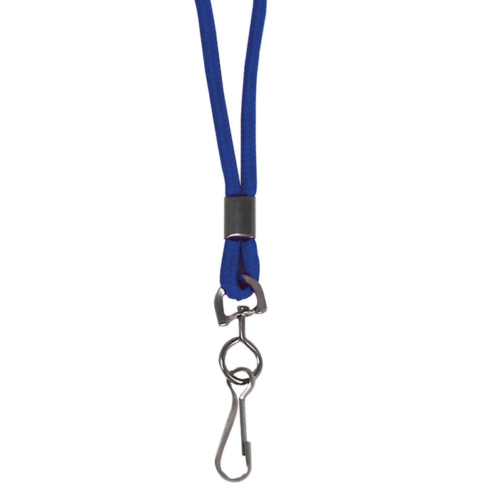 C-Line CLI89315 Standard Lanyard with Swivel Hook, Blue