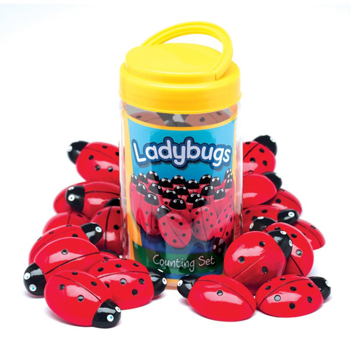 Yellow Door YUS1027 Ladybugs Counting Set, Pack of 22