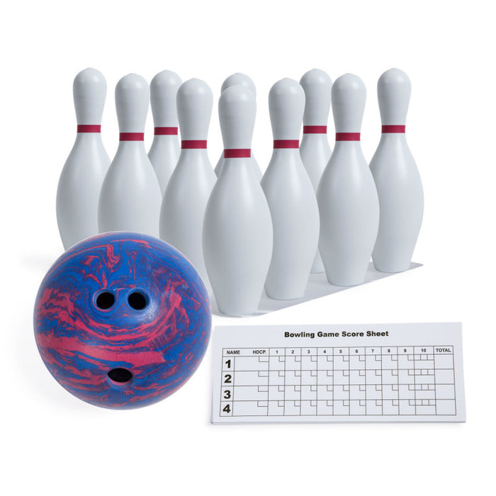 Champion Sports CHSBPSET Plastic Bowling Ball & Pin Set