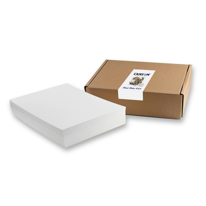 Canson MCXC100516250 Artist Series Mixed Media Sheet Bulk Pack, 100 Sheet, 9x12 inch, 1 Count