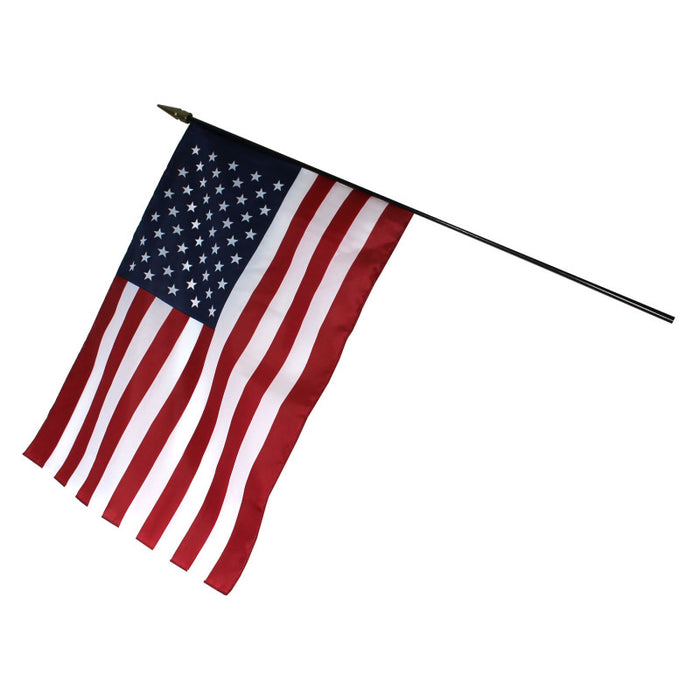 Annin & Company ANN042900 Empire Brand U.S. Classroom Flag with Staff, 16" x 24"