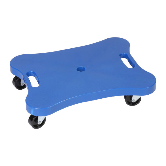 Champion Sports CHSPGH1216 Contoured Plastic Scooter with Handles, Blue