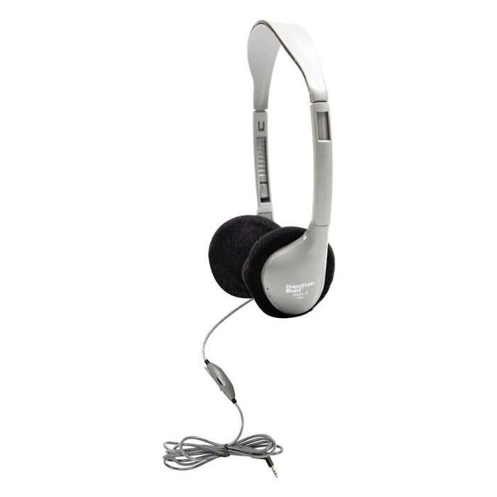 HamiltonBuhl HECHA2V SchoolMate On-Ear Stereo Headphone with in-line Volume