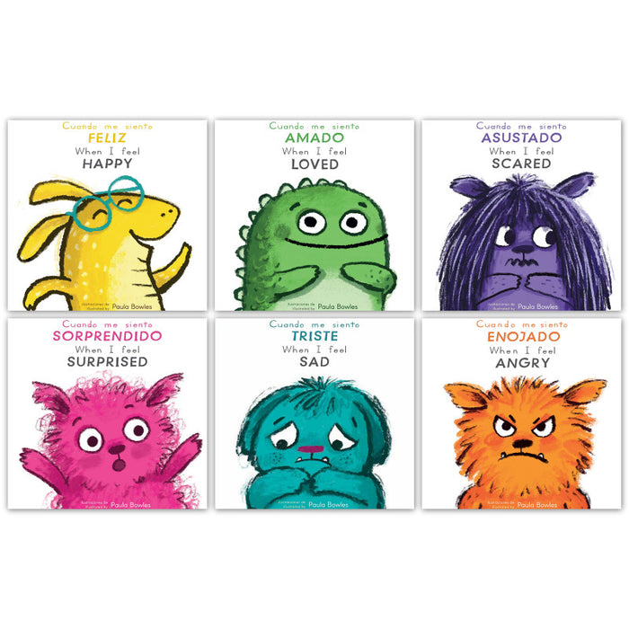 Child's Play Books CPY9781835320785 First Feelings: Bilingual Spanish & English, 6-Book Set