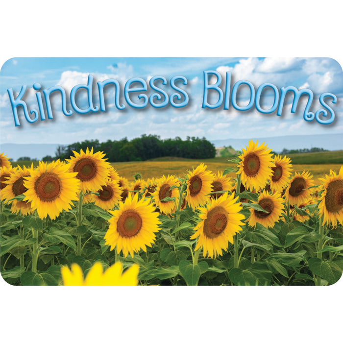 Ashley Productions ASH12539 The Original Fun Mat Computer Mouse Pad, 11.75x8 in, Kindness Blooms, Sunflowers