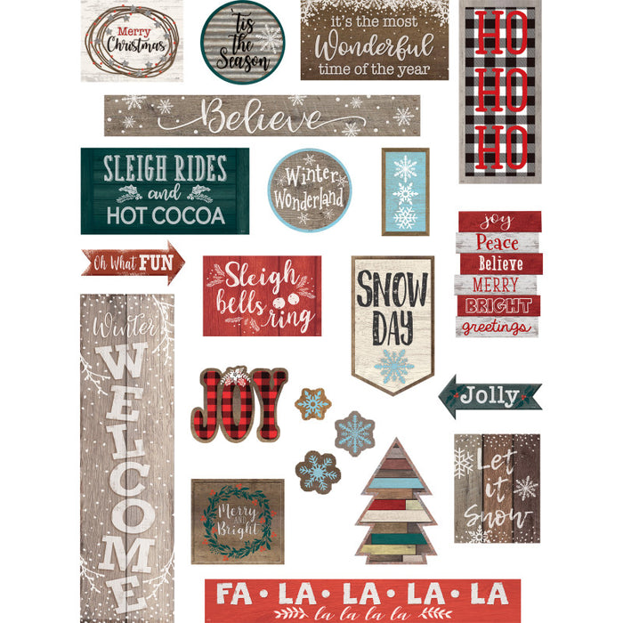 Teacher Created Resources TCR8733 Home Sweet Classroom Winter Mini Bulletin Board