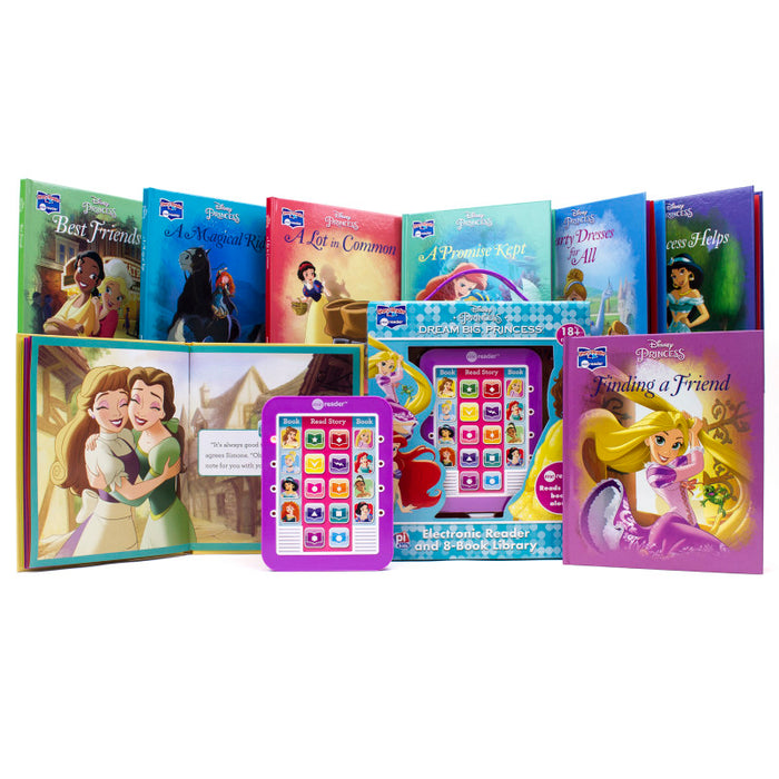 PI Kids PUB7768000 Me Reader&trade; Box Set, Disney Princess: Dream Big, Princess, 8 Books