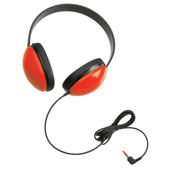 Califone CAF2800RD Listening First&trade; Stereo Headphones, Red