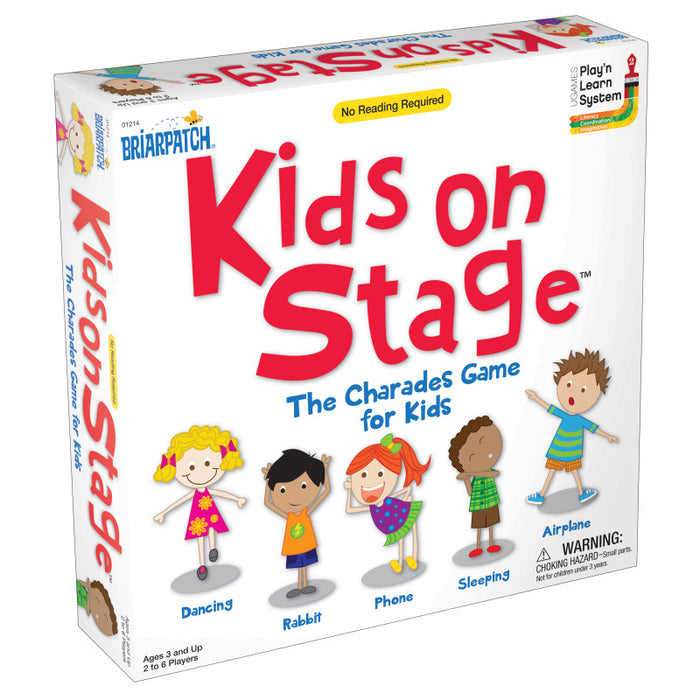 Briarpatch UG-01214 Kids on Stage&trade; The Charades Game For Kids