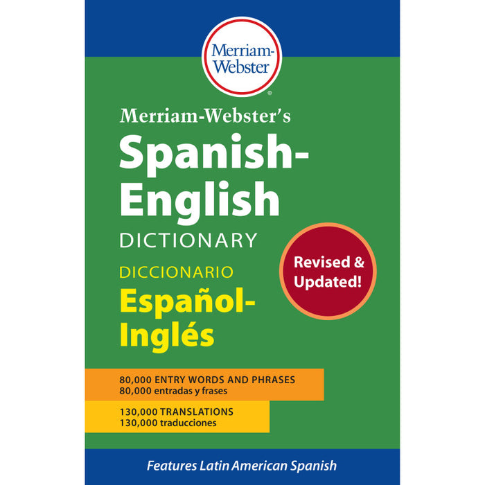 Merriam-Webster MW-3724 Merriam-Webster's Spanish-English Dictionary, Hardcover