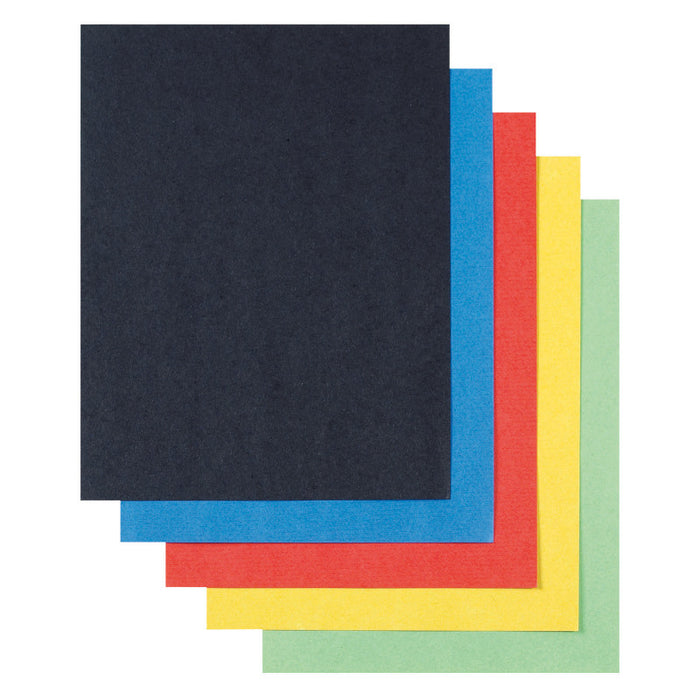 Pacon PAC76520 Super Value Poster Board, 5 Assorted Colors, 22" x 28", 50 Sheets