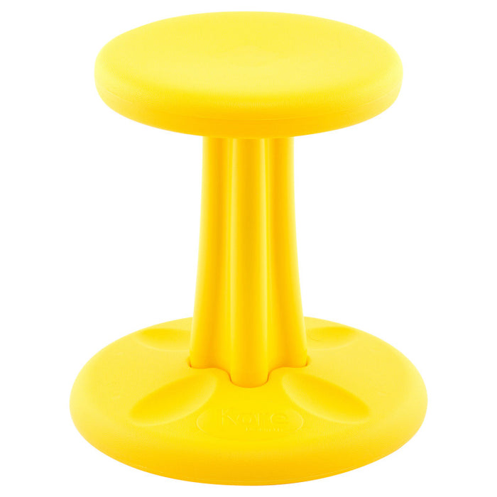 Kore Design KD-116 Kids Wobble Chair 14", Yellow