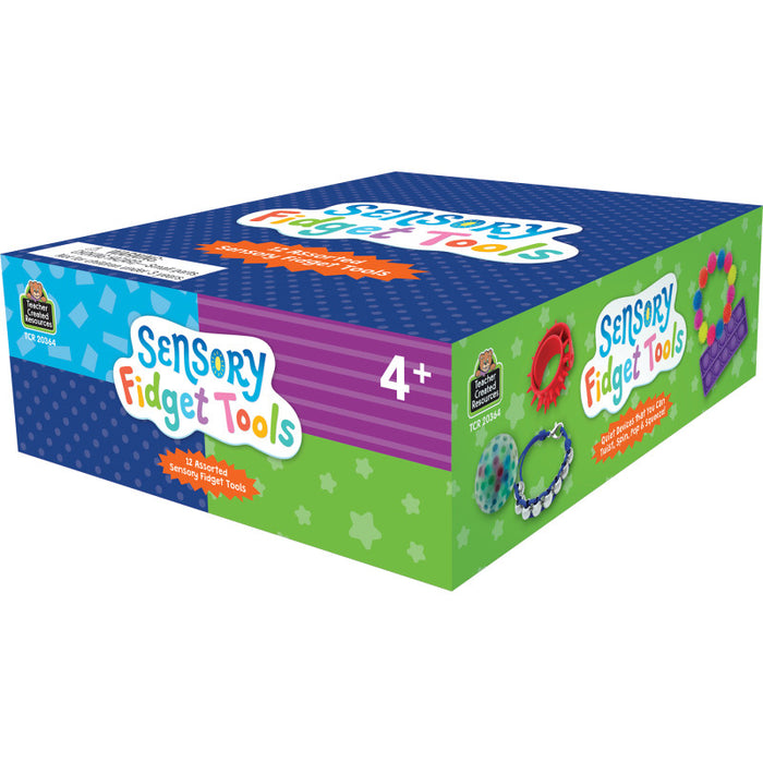 Teacher Created Resources TCR20364 Sensory Fidget Tools, 12 Pieces