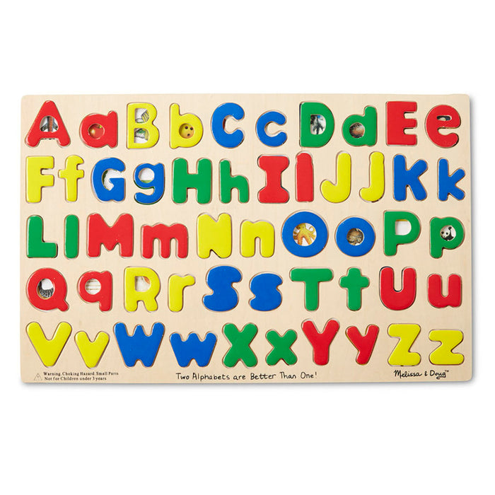 Melissa & Doug LCI47 Upper & Lower Case Alphabet Puzzle