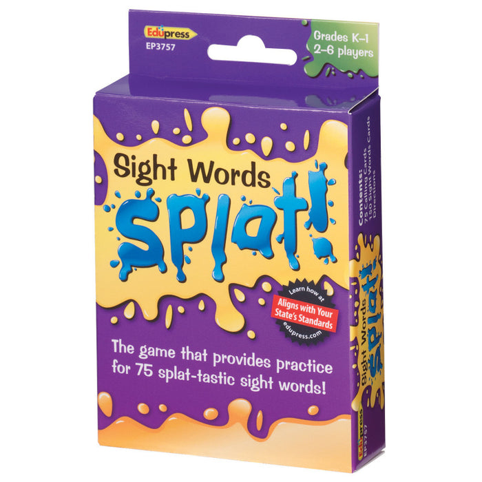 Edupress EP-3757 Sight Words Splat Game, Grades K-1