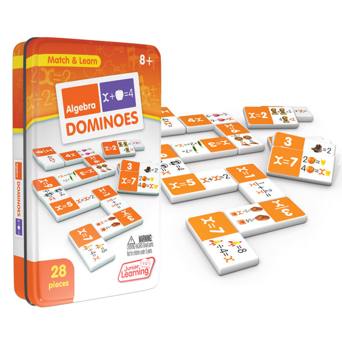 Junior Learning JRL497 Algebra Dominoes