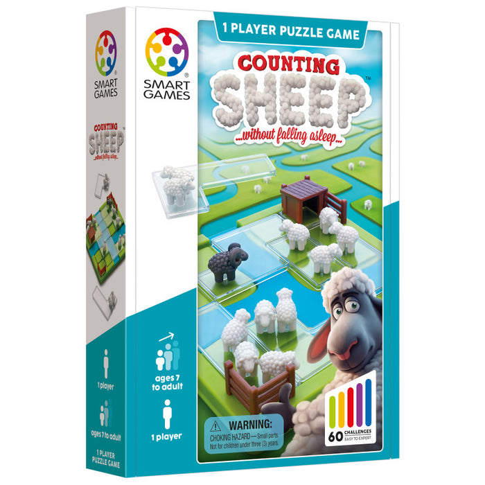 SmartGames SG-452US Counting Sheep 1 Player Puzzle Game